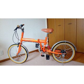 パーソンズ(PERSON'S)の【屋内保管・新品未使用】パーソンズ　20インチ折り畳み自転車(自転車本体)