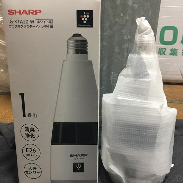 SHARP IG-KTA20-Wプラズマクラスターイオン発生器