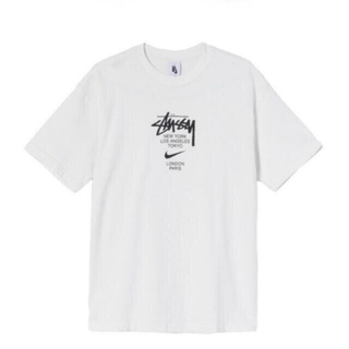 ナイキ(NIKE)のSTÜSSY stussy × NIKEコラボ Tシャツ L 新品未使用　完売(Tシャツ/カットソー(半袖/袖なし))