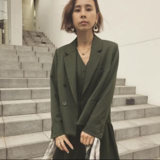 アメリヴィンテージ(Ameri VINTAGE)の★専用★DOUBLE BREASTED JK VEST ALL IN ONE(テーラードジャケット)