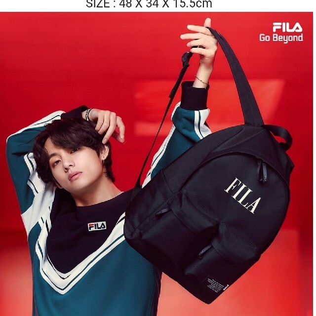 Fila フィラ 韓国正規品 Bts V テテ着用 防弾少年団 リュックサック の通販 By Mayura S Shop フィラならラクマ