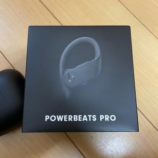 ビーツバイドクタードレ(Beats by Dr Dre)のPower Beats Pro ブラック(ヘッドフォン/イヤフォン)