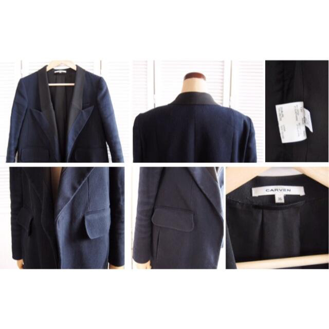 ☆カルヴェン carven バイカラー チェスター コート 36 | www.norkhil.com