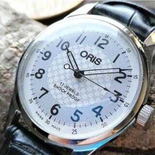 オリス(ORIS)の【美品！】●オリスORIS手巻き機械式ヴィンテージ1980年代(腕時計(アナログ))