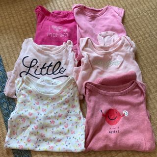 ベビーギャップ(babyGAP)の【baby GAPなど】ロンパース　まとめ売り　6着(ロンパース)