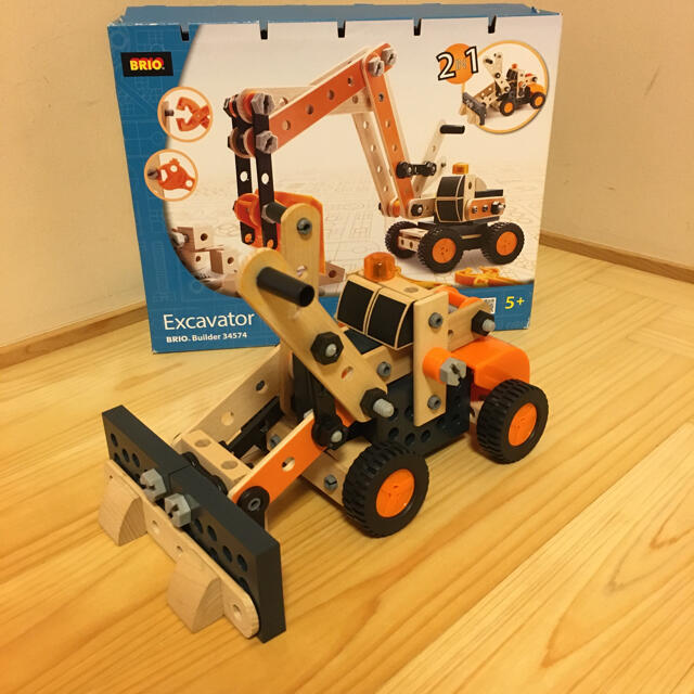 BRIO(ブリオ)のBRIO ビルダー　Builder34574 Excavator キッズ/ベビー/マタニティのおもちゃ(知育玩具)の商品写真