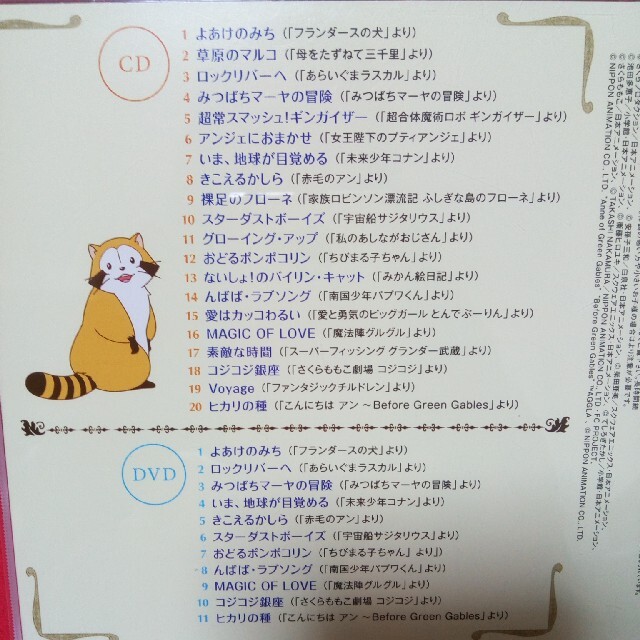 【専用】日本アニメーション　40th Anniversary Best エンタメ/ホビーのCD(アニメ)の商品写真