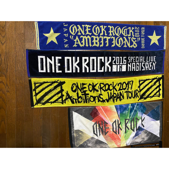 ONE OK ROCK マフラータオル、タオル　まとめ売り
