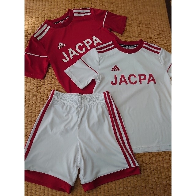 Adidas ジャクパ サッカー ユニフォーム 140サイズの通販 By なろーりばー S Shop アディダスならラクマ