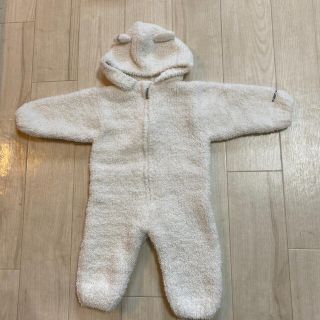 キャラメルベビー&チャイルド(Caramel baby&child )のカシウエア ベアスーツ cream  着画あり(おくるみ/ブランケット)