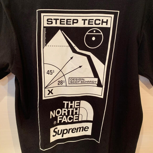 Supreme(シュプリーム)のM supreme the north face steep teck Tシャツ メンズのトップス(Tシャツ/カットソー(半袖/袖なし))の商品写真