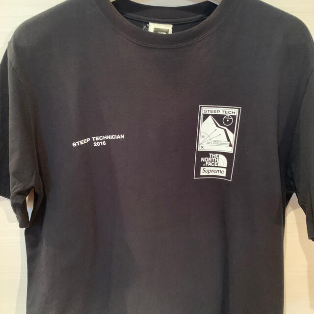 Supreme(シュプリーム)のM supreme the north face steep teck Tシャツ メンズのトップス(Tシャツ/カットソー(半袖/袖なし))の商品写真