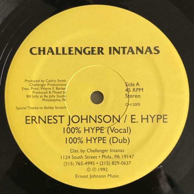 ランダムラップErnest Johnson - 100% Hype
