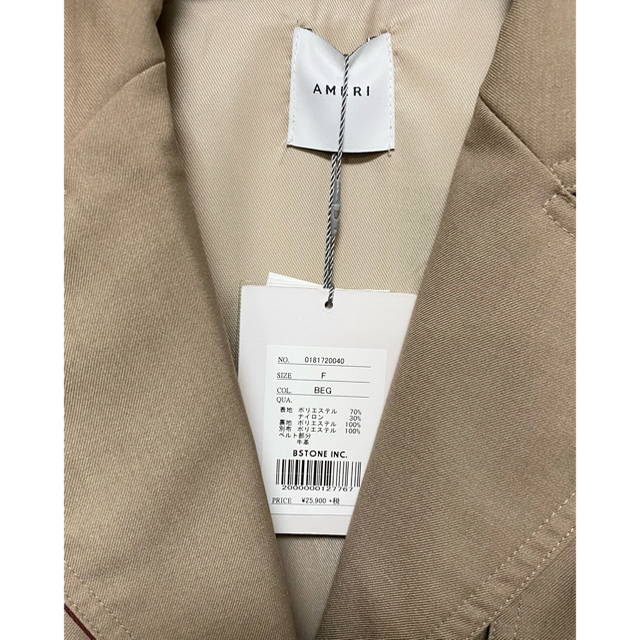 専門ショップ 【完売品】BACK PLEATS LAYERED COAT AMERI