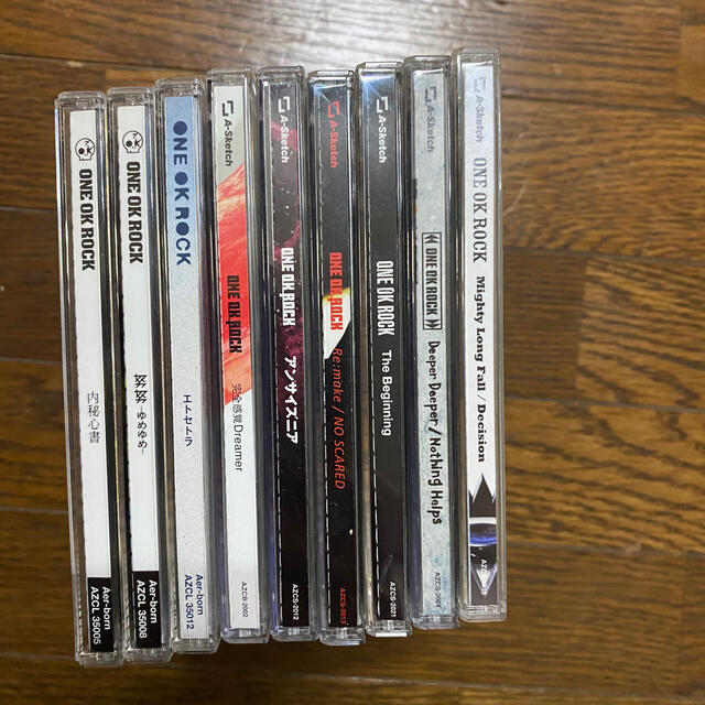 ONE OK ROCK シングル CD 全9枚セット ミュージシャン - maquillajeenoferta.com