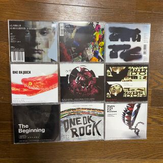 ONE OK ROCK シングル CD 全9枚セット の通販 by ®️ui|ラクマ