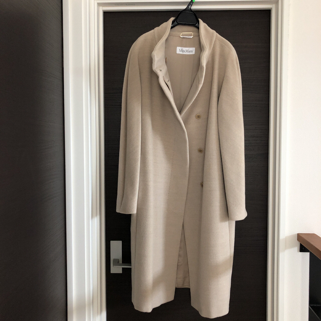 MaxMara マックスマーラ 白タグ ロング コート バージンウール