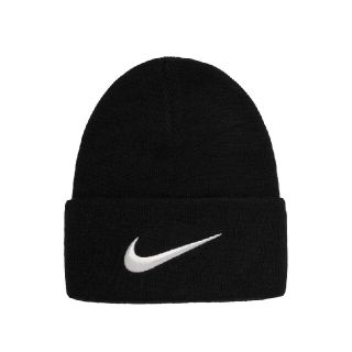 ステューシー(STUSSY)のStussy × NIKE CUFF BEANIE 黒 完売品 送料込み(ニット帽/ビーニー)