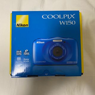 ニコン(Nikon)の【新品未使用】Nikon COOLPIX W150 ブルー(コンパクトデジタルカメラ)