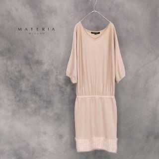 マテリア(MATERIA)のMATERIA マテリア　ドルマンスリーブワンピース(ひざ丈ワンピース)