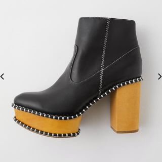 マウジー(moussy)のWOOD SOLE ブーツ(ブーツ)