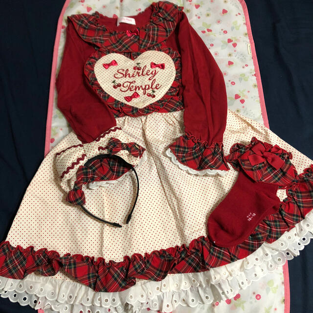 Shirley Temple(シャーリーテンプル)のShirley Temple  ４点セット キッズ/ベビー/マタニティのキッズ服女の子用(90cm~)(ワンピース)の商品写真