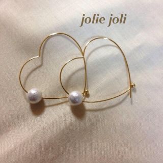 ハート♡フープピアス(ピアス)