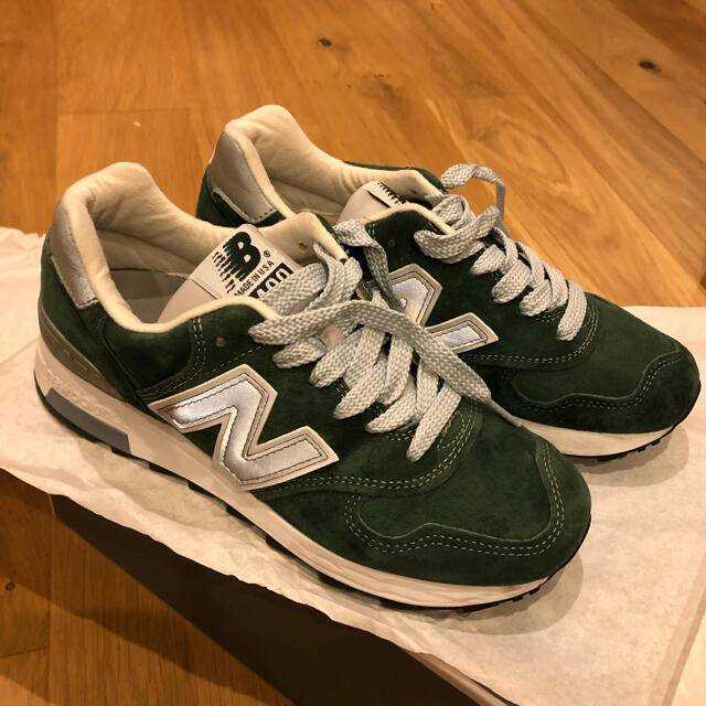 美品 new balance M1400MG グリーン 23.5cm USA製 1