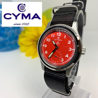 シーマ(CYMA)の【CYMA】シーマ　腕時計　ユニセックス　クオーツ　新品電池です☆(腕時計)