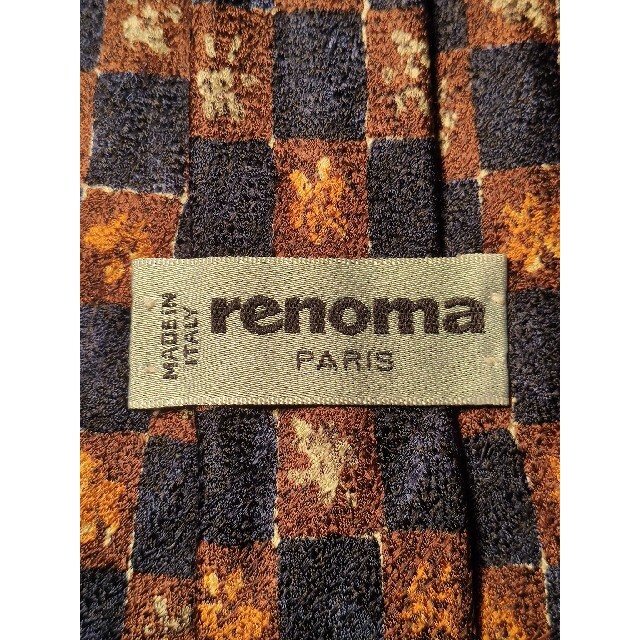 RENOMA(レノマ)の【renoma】美品　ネクタイ　シックな格子柄 メンズのファッション小物(ネクタイ)の商品写真
