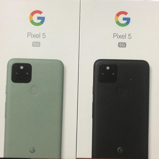 ANDROID(アンドロイド)の専用　Google pixel 5 128GB SIMロック解除済み 新品未使用 スマホ/家電/カメラのスマートフォン/携帯電話(スマートフォン本体)の商品写真