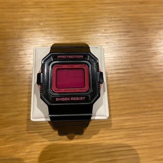 ジーショック(G-SHOCK)のg-shock mini GMN-550 黒　ピンク(腕時計)