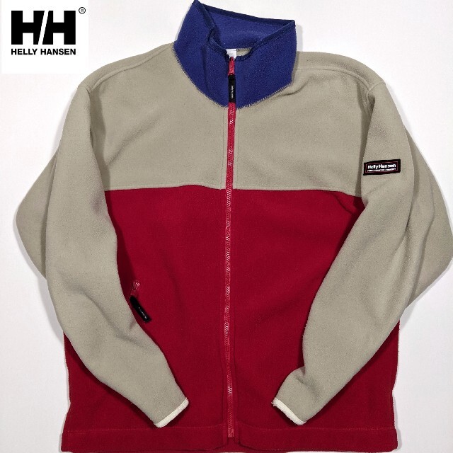 HELLY HANSEN(ヘリーハンセン)のHelly Hansen フリース トリコロール レトロ メンズのジャケット/アウター(ブルゾン)の商品写真