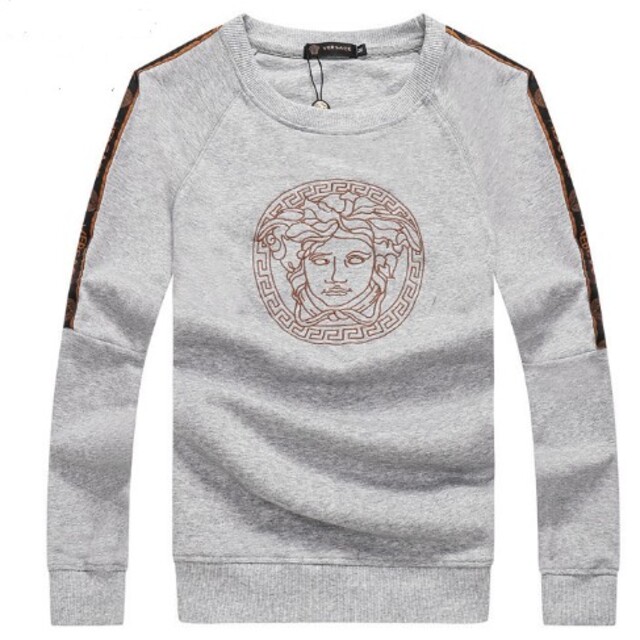 VERSACE - 人気新品 人気新品 Versaceメンズ 無地 コットン 長袖