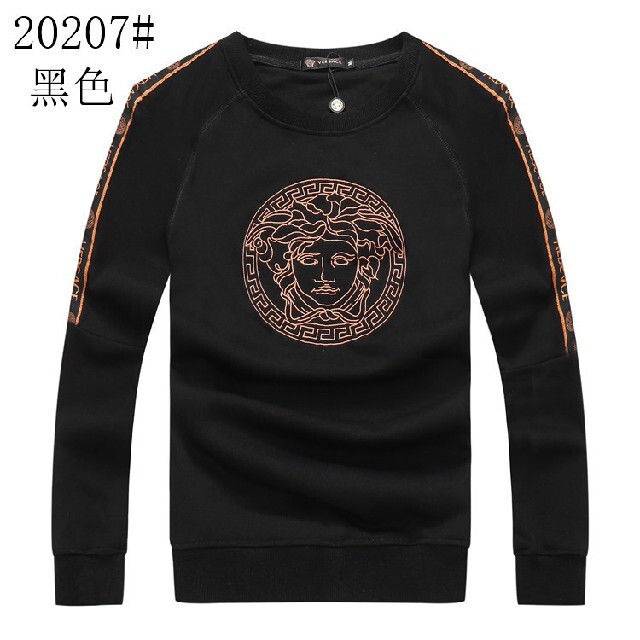 VERSACE - 人気新品 人気新品 Versaceメンズ 無地 コットン 長袖