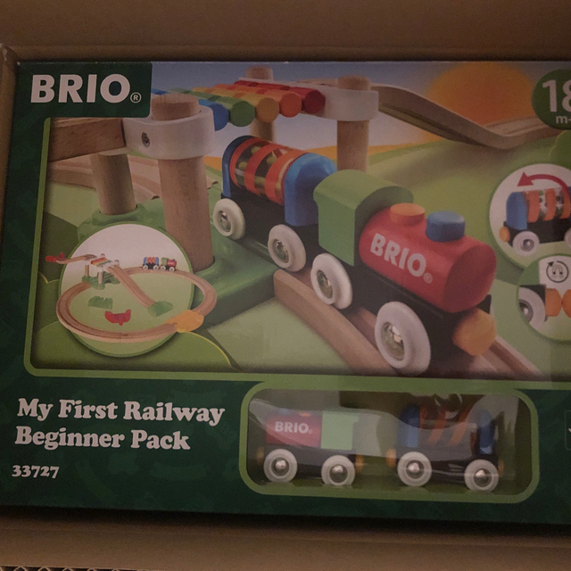 BRIO(ブリオ)のBRIO My First Railway Beginner Pack キッズ/ベビー/マタニティのおもちゃ(電車のおもちゃ/車)の商品写真