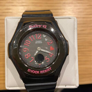 ベビージー(Baby-G)のbaby-G BGA-105B 黒ピンク(腕時計)