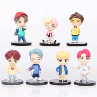 激安価格！とってもかわいい！BTS 防弾少年団のミニフィギア♪(アイドルグッズ)