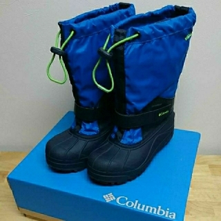 コロンビア(Columbia)の値下げ！【美品】コロンビア キッズ スノーブーツ 22cm(ブーツ)