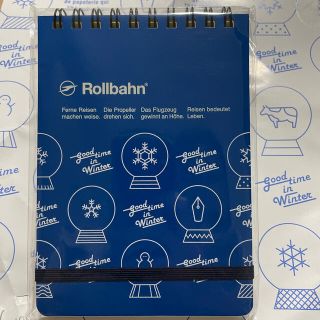 スミス(SMITH)の【限定】Rollbahn ポケット付メモ スノードーム 縦型M(ノート/メモ帳/ふせん)