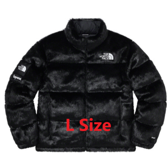 人気の新作 Supreme - Supreme TheNorthFace Faux Fur Nuptse L ダウン