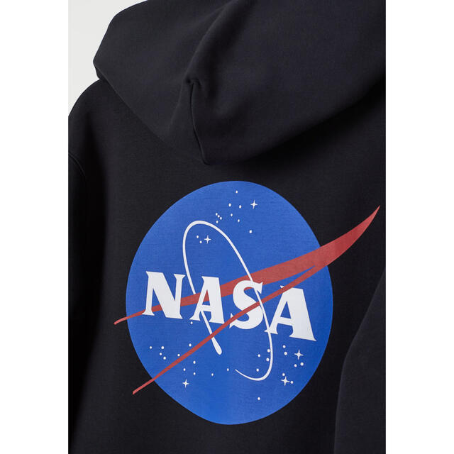 H&M(エイチアンドエム)のH&M NASA スウェット パーカー XS レディースのトップス(パーカー)の商品写真