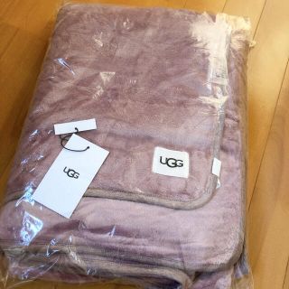 アグ(UGG)の未使用 日本未入荷 UGG ブランケット 毛布(毛布)