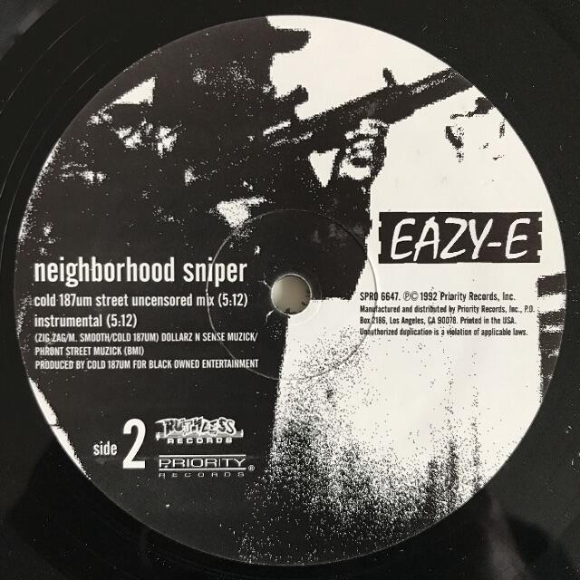 Eazy-E - Neighborhood Sniper