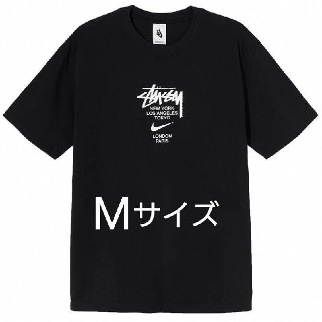 【SALE中！】ステューシー インターナショナル Tシャツ M 黒 ブラック.