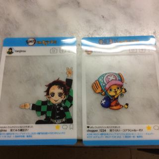 鬼滅の刃竈門炭治郎とワンピース チョッパーinナツコミ(キャラクターグッズ)