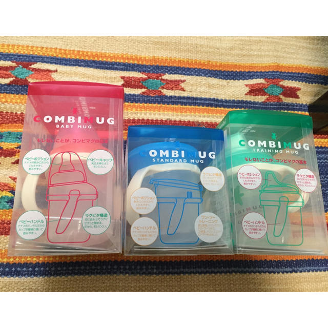 Combi mini(コンビミニ)の新品♡コンビマグセット キッズ/ベビー/マタニティの授乳/お食事用品(マグカップ)の商品写真