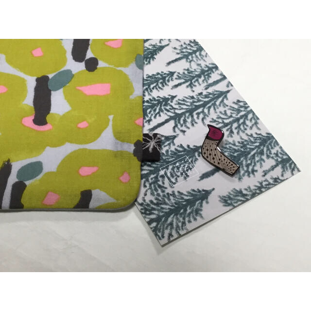 ソナタ黄 ミナペルホネン ハンドメイド 手拭 ハンカチ - ファッション小物 ソナタ黄 ミナペルホネン ハンドメイド 手拭 ハンカチ - ファッション小物