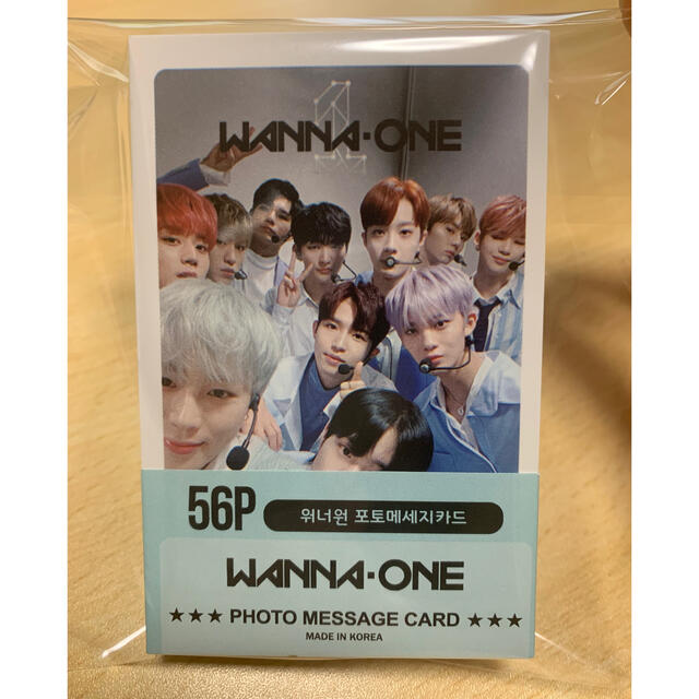 YMC(ワイエムシー)のWanna One  フォトメッセージカード エンタメ/ホビーのCD(K-POP/アジア)の商品写真