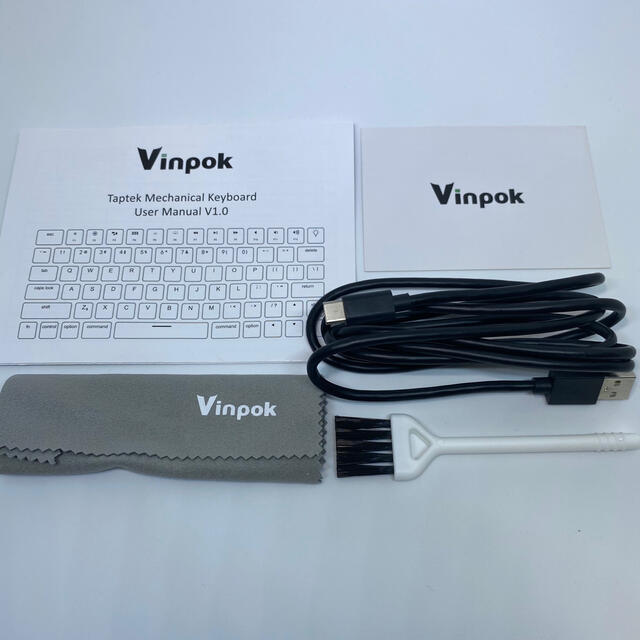 Vinpok Taptek メカニカルキーボード（Windows）スペースグレイ 1